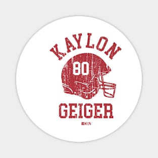 Kaylon Geiger Tampa Bay Helmet Font Magnet